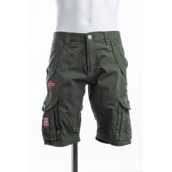 BERMUDA CARGO VERDE MILITARE